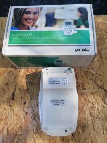 GEMALTO GCR5500-D GCR 5500 KARTENLESE KARTENLESEGERÄT eGK Chipkarte LESEGERÄT 💯 - Bild 2 von 10