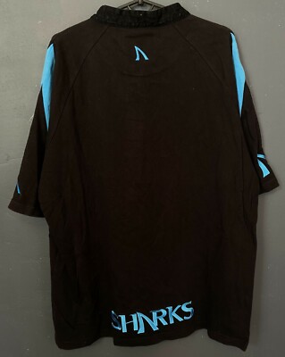EUROPEAN CUP MENS RUGBY UNION SALE SHARKS 2009/2010 SHIRT JERSEY