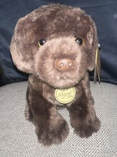 Aurora Miyoni Tots Chocolate Lab Puppy 8" Plush Brown Labrador Stuffed Animal 
