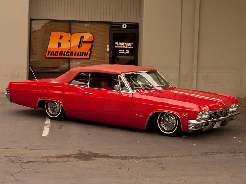 Complete Air Ride Suspension Kit - 1965-1970 Chevy Impala w/ Air Lift 3H - BCFAB Foto 2 de 4