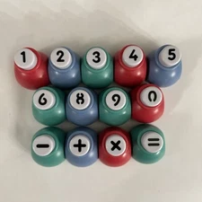 13 Piece Creative Works PUNCH Numbers & Math Symbols Crafting