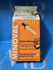 MINOVAL PLUS Hair Regrowth Treatment- For Men Extra Strength 1 Months Supply 2oz