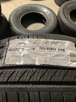 1 New 265 65 17 Rydanz Raleigh R06 Tire