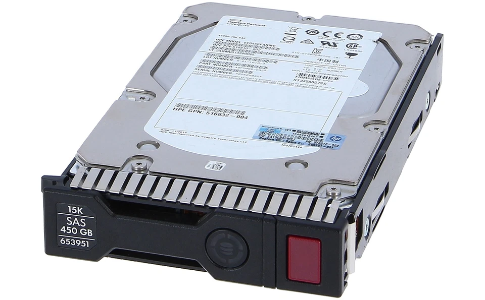 HP - 653954-001 - 1TB 6G SAS 7.2K 2.5INCH SC MDL HDD - Bild 2 von 3