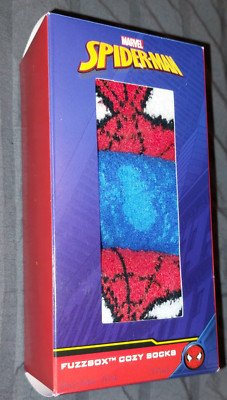 New Boys 3 pk Marvel Spiderman Cozy No-Show Socks shoe sz 10-4   -5188