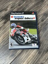 PS2 PlayStation 2 Suzuki Super-Bikes II Riding Challenge Game Manual CIB