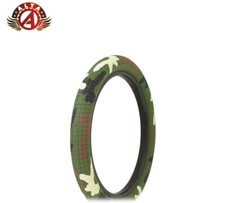 ALTA BICYCLE WIRE BEAD TIRE 20 x 2.40 ARMY CAMO FREESTYLE BMX SEMI-SLICK TREAD.