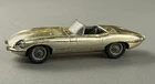 1960s CORGI TOYS E TYPE JAGUAR GOLD TONE DIECAST