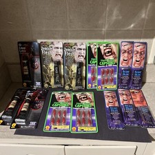 Lot Rubies Fun World Zombie Monster Halloween Face Makeup Scars Skin Blood Latex