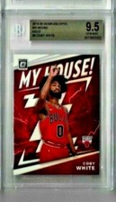 2019-20 Panini Donruss Optic Coby White My House Holo Prizm BGS 9.5 RC