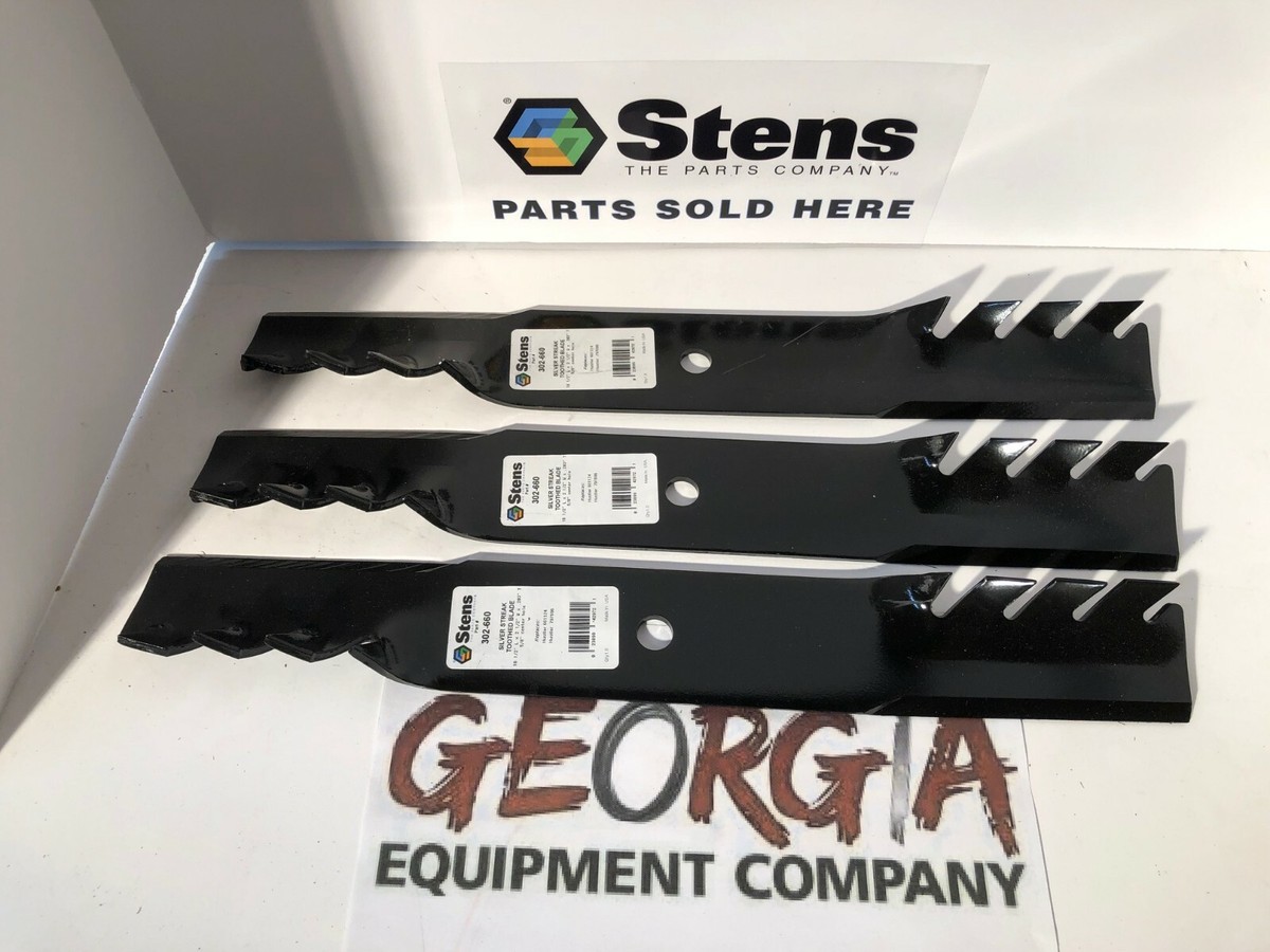 Excel 601124 Excel Mower Blades USA MADE MULCHING BLADES HUSTLER