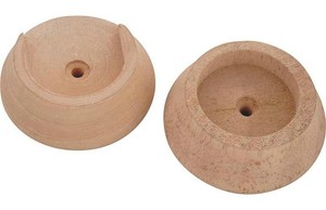 Prosource Cl P01 Ps Closet Pole Sockets Natural Wood 1 3 8