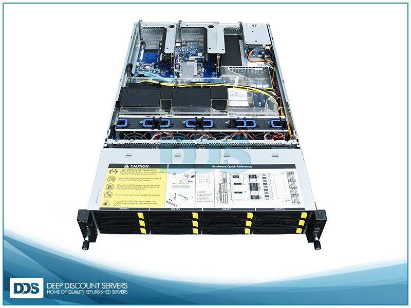 R281-3C2 2U 12 Bay GPU Server 2.6Ghz 28-C 384GB 2x10G SFP+ 2x1200W TrueNAS ZFS
