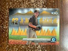 Robby Snelling, Chrome-Bowman Scouts' Top 100 #BTP-42 - 2024 Bowman