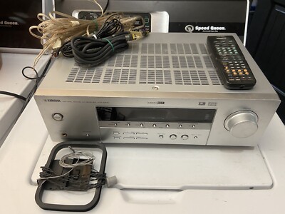 Yamaha HTR 5930 5.1 Channel 110 Watt AV Receiver Natural Sound W/Remote Bundle