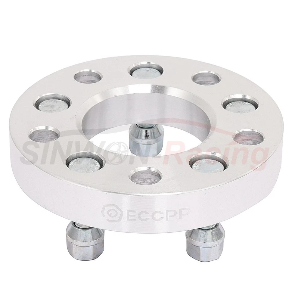 (2) 1" Wheel Spacers 5x4.75 to 5x4.5 Adapters For Chevrolet GMC Buick Pontiac - Image 3 of 4