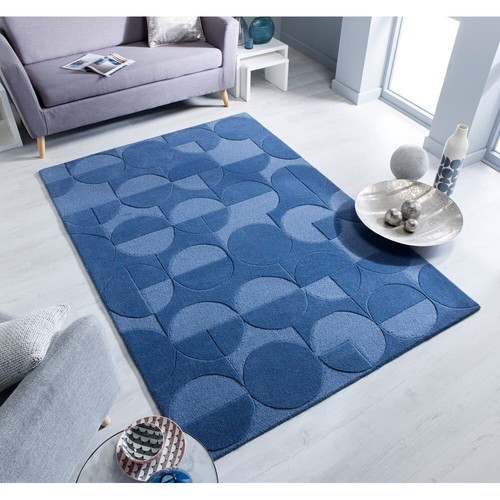 Handmade Wool Rug – Hand-Tufted Carpet for Living Room, Bedroom 5x8 | 6x9 | 8x10 - Picture 11 of 20