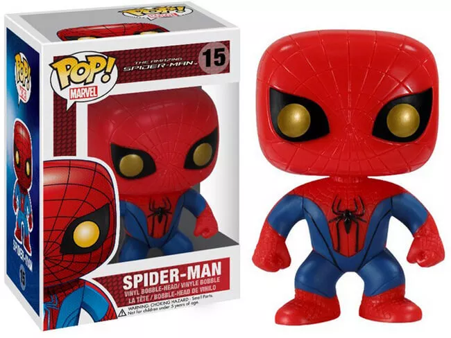 Funko POP! The Amazing Spider-Man: Spider-Man (Damaged Box) #15