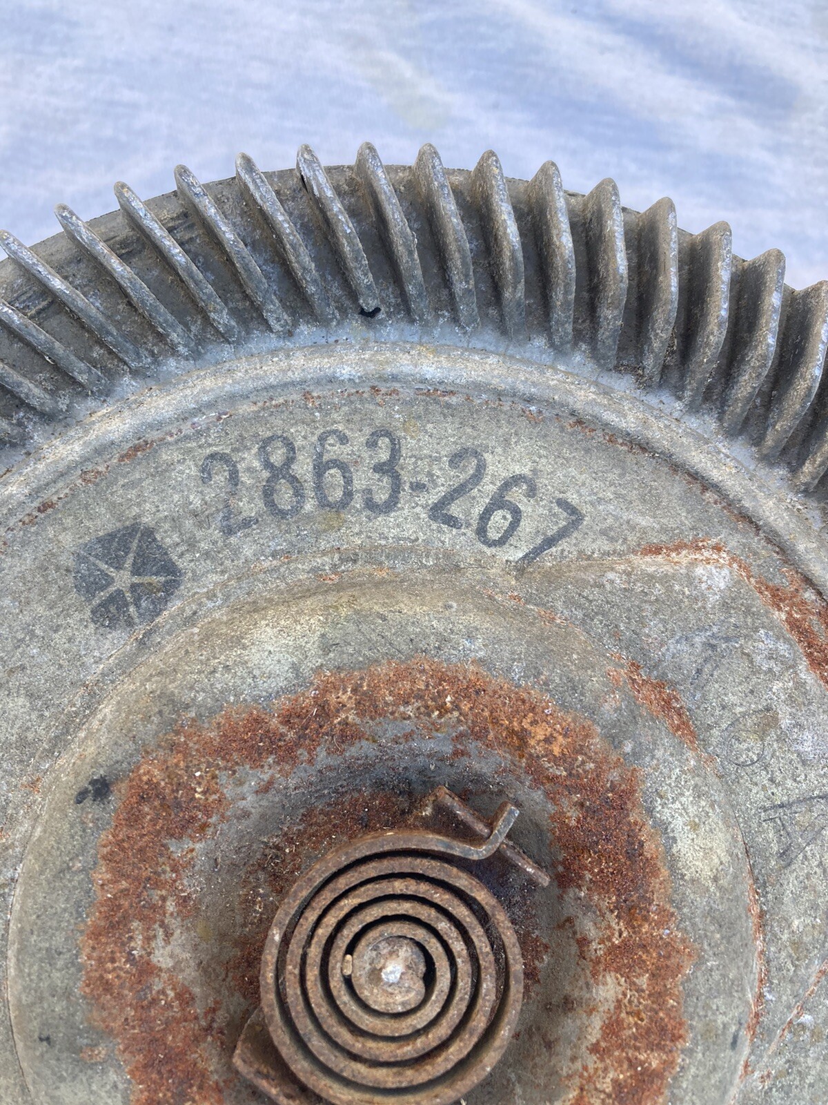 MOPAR 2863267 FAN CLUTCH 19671972 340 383 440 426 HEMI MOPARS OEM eBay