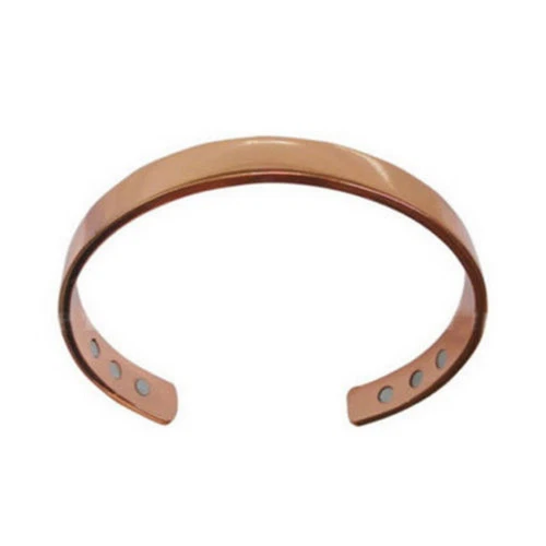 Bracciale magnetico rame artrite dolore energia UOMO DONNA BRACCIALE REGOLABILE NUOVO US - Foto 10 di 13
