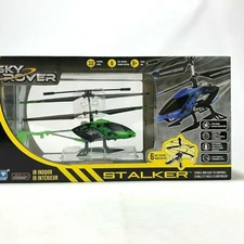 Sky Rover Green Black 6 Way Control USB Charging Indoor Stalker Helicopter