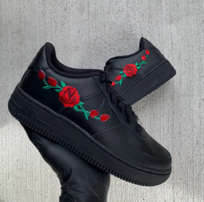 red air forces with roses