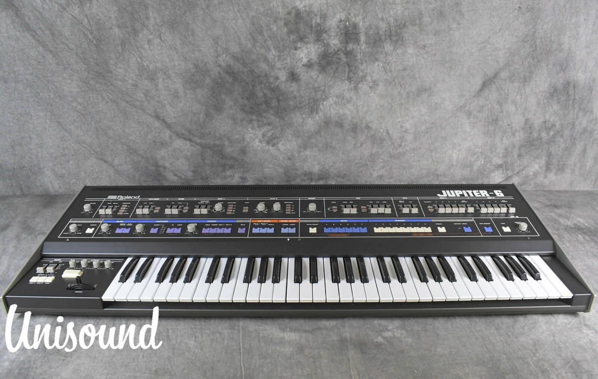 (最終価格)Roland JUPITER-6 アナログシンセサイザー(希少) シンセの豆知識】Roland Jupiter-6の魅力とテクノ・ハウス向き