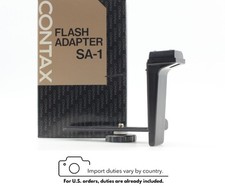 Tested Unused in BOX Contax Flash Adapter SA-1 T2 TVS TVSII TVSIII From JAPAN