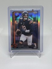 Topps 2025 Chrome Caleb Williams #52 Chicago Bears NFL Football Card