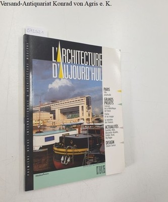 L'Architecture D'Aujourd'Hui : No. 265 : Octobre 1989: Paris, ville perpétuelle,