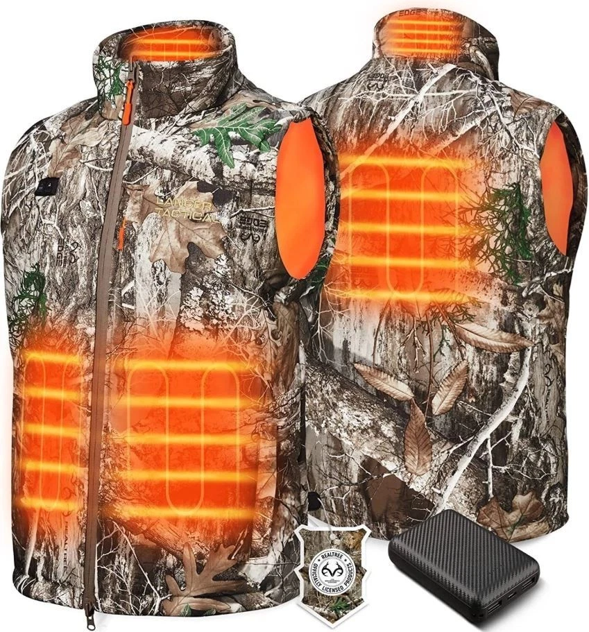 USB Heated Vest Lightweight Hunting Hiking with 10000 Mah Battery Pack - product detail image 1