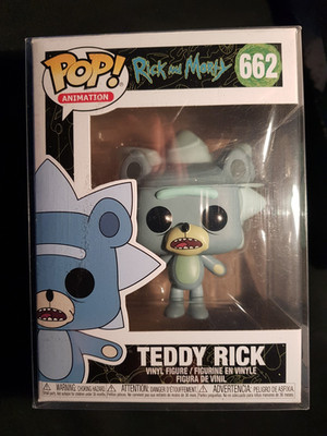Funko POP! Rick and Morty,TEDDY RICK 662 neu