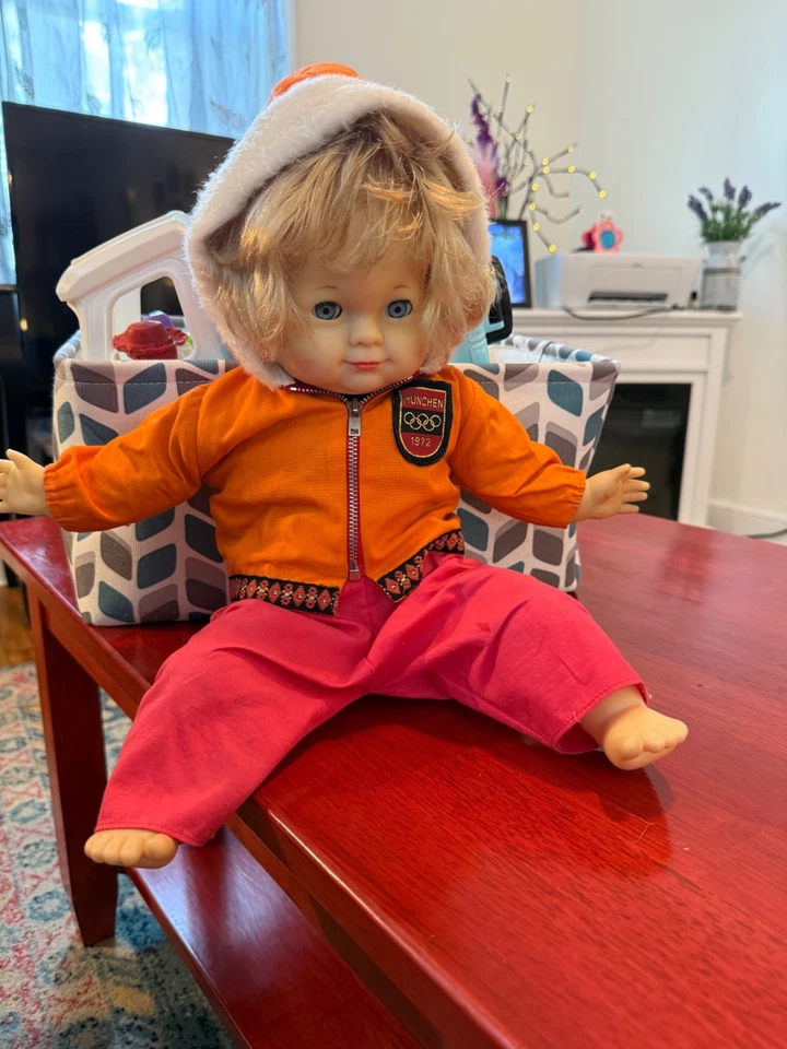 GERMAN Baby Chatty Cathy SPEAKS WELL! RARE TURTLE MARK - Image 3 of 4