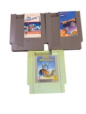 Lot Of 3 NES Games: City Connection Xevious Bible Adventures