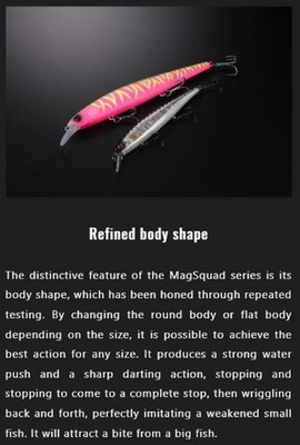 Jackall Magsquad 115SP Jerkbait Suspendieren Köder Bone (2066