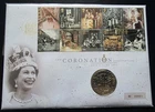 GB 2003 THE CORONATION ANNIVERSARY COIN COVER