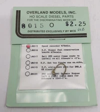 Overland 8015 HO Scale Speed Recorder with Cable