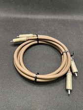 Accuphase SL-10G Audio Cable 39.37in / 1.0m Pair set Used Japan
