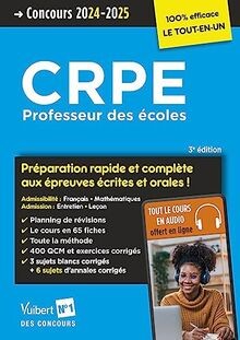 CRPE 2024 - Préparation rapide et complète aux épreuves ... | Buch | Zustand gut