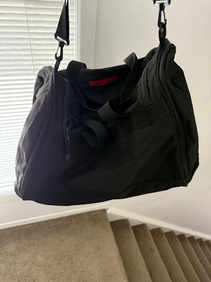 New York Rangers Duffel Bag Black with Team Logo - Image 3 of 4