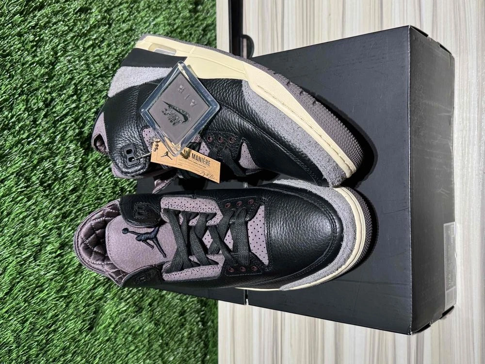 Taglia 9M 10.5W Jordan 3 Retro OG SP A Ma Maniére WYWS (Donna) Taglia 9M 10.5W.. F