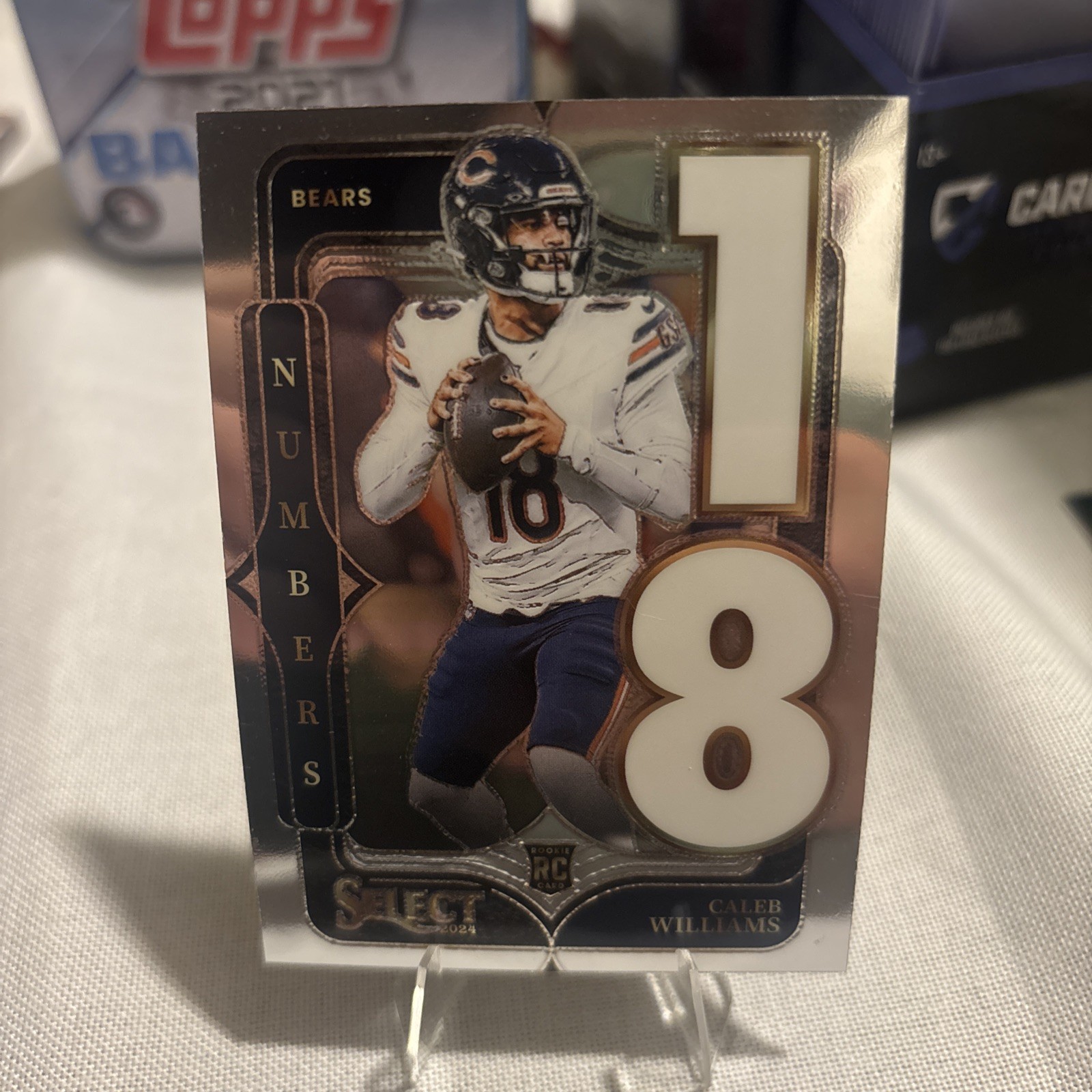 2024 Panini Select #19 Caleb Williams Select Numbers