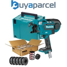 Makita DTR180ZJ 18v LXT Cordless Brushless Rebar Tying Tool Makpac Case +50 Sets