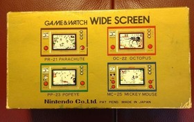 Game & Watch CHEF "Rare" 1981 Showa Retro LCD Game Nintendo