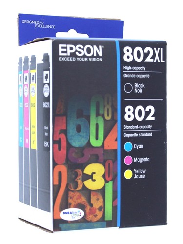Epson 802XL/802 Color Ink Cartridge - 第 1/2 張圖片