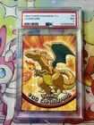 1999 TOPPS POKEMON TV #6 CHARIZARD PSA 7