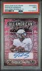 2024 Leaf Electrum Shedeur Sanders Auto Autograph Pink #d 1/1 PSA 9