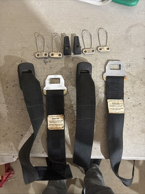 #ad #ad 1970 1972 Chevy Monte Carlo Ceiling Seat Belt Parts $57.50