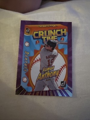 2026 Donruss Roman Anthony Crunch Time Pink Ice /99