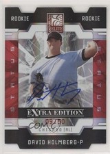 2009 Donruss Elite Extra Edition Status Signatures 9/50 David Holmberg Auto 1u6